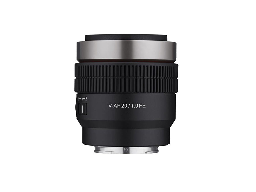 Samyang V-AF 20mm T1.9 FE (Per Sony) - Garanzia Fowa Italia