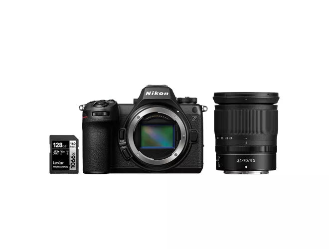 Nikon Z6 III + Z 24-70 f/4 S + SDXC 128GB GARANZIA 4 ANNI NIKON ITALIA