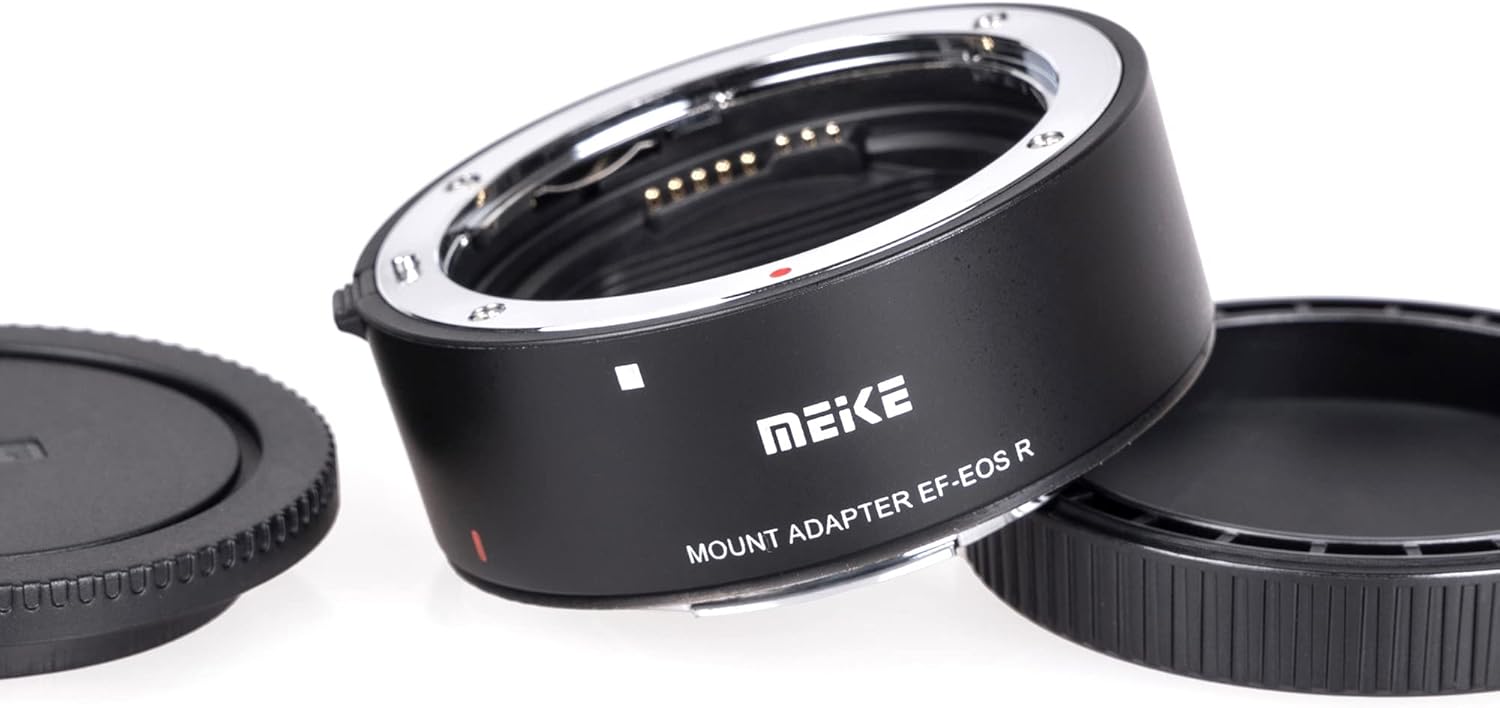 Meike adattatore da ottiche Canon EF Reflex a fotocamere Mirrorless attacco RF mount