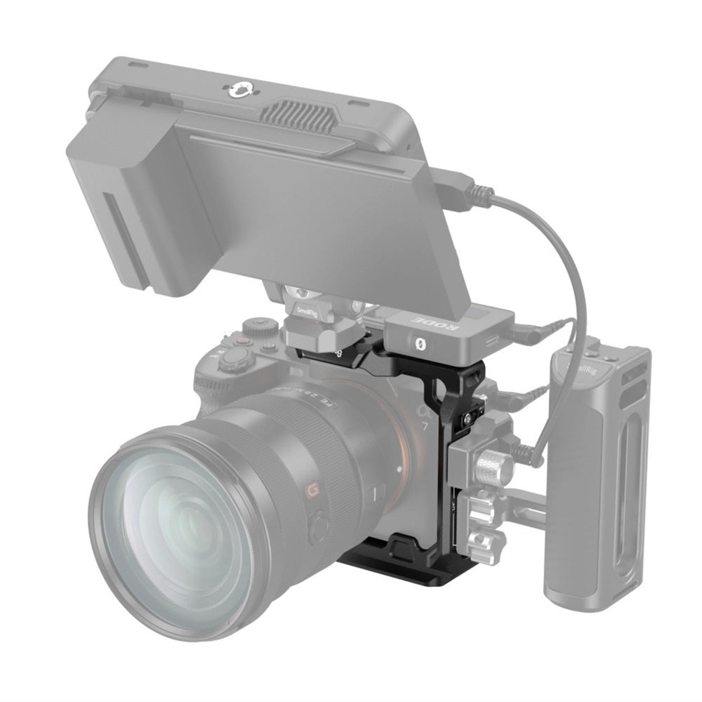 SmallRig 3639 Mezza Gabbia per Sony Alpha 7 IV - Alpha 7S III - Alpha 1 - Alpha 7R IV