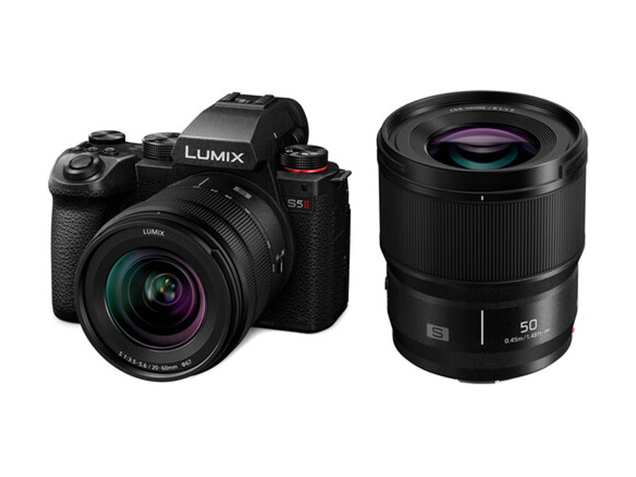 Panasonic Lumix S5 II + 20-60mm + KIT 50mm (7S5M22) - Garanzia Fowa Italia