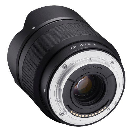 Samyang AF 12mm F/2.0 (Per Sony E) (APS-C) - Garanzia Fowa Italia