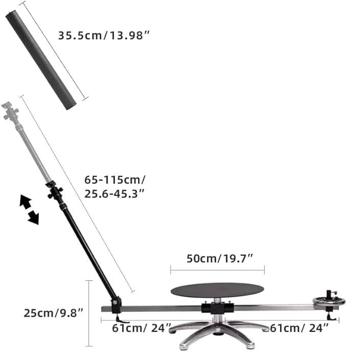 Take Piattaforma rotante per foto V360 PRO