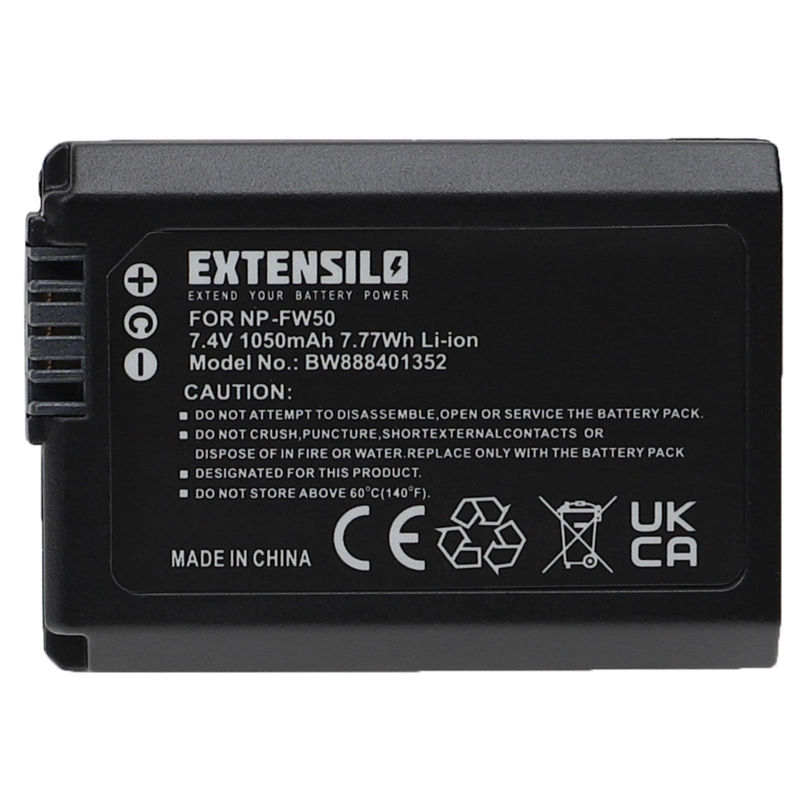 Take by Extensilo Batteria compatibile Sony NP-FW50 1050mah