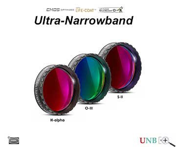 Baader 1,25 Inch Ultra - Narrowband Filter Set - H-alpha, O-II, S-II - CMOS optimized