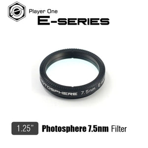 Filtro Player One Astronomy Photosphere 7.5 Nm S-Series 1.25’ / 31.8 Mm Montato In Cella