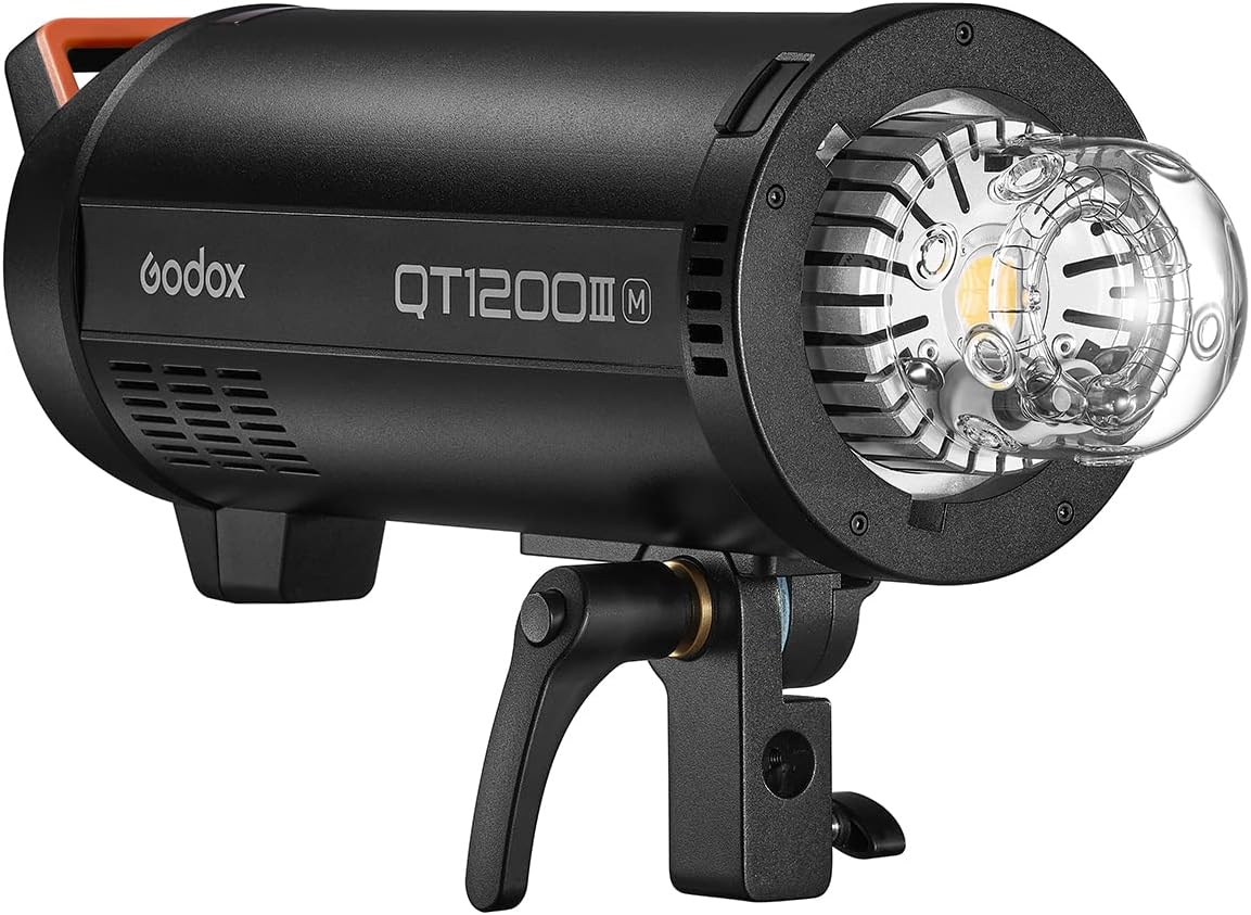 Godox QT1200IIIM Luce Flash da Studio ad Alta Velocità 1200W Sistema Wireless X Integrato 2.4G