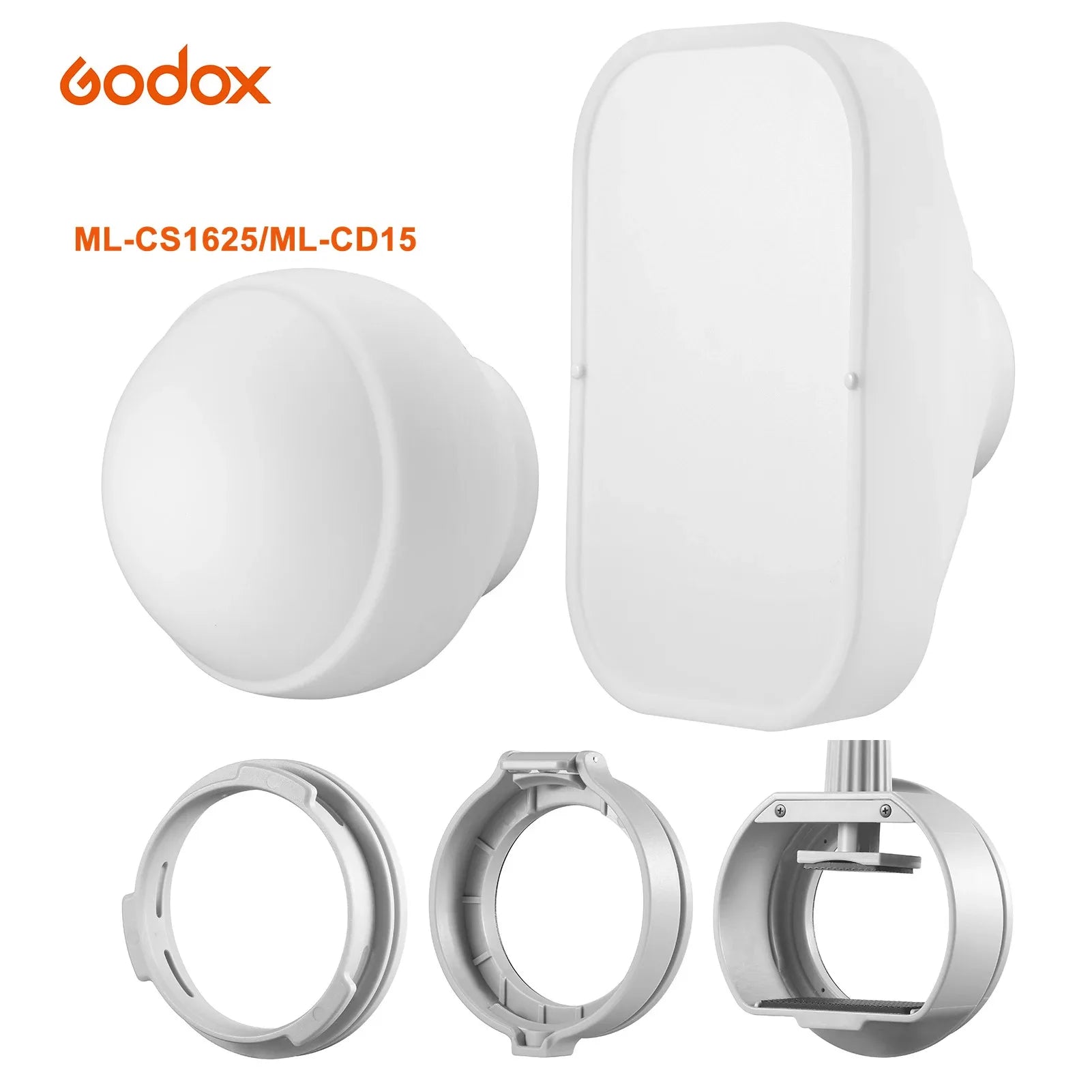 Godox ML-CS1625/ML,CD15 ,AKR-22 Diffusore flash morbido Cupola pieghevole per Luce Flash Studio