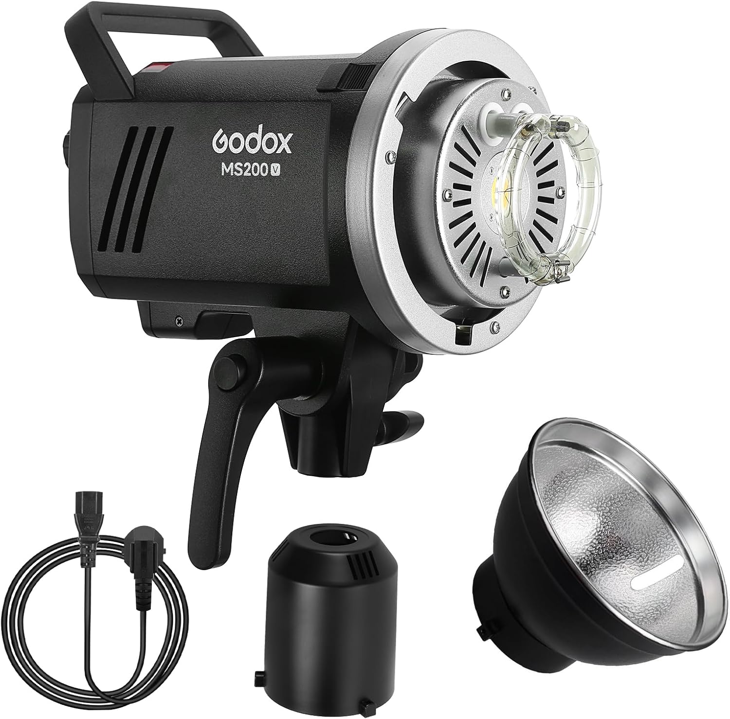 Godox MS200V 200W Studio Flash aggiornato LED lampada di modellazione, GN53,2.4G Wireless X System