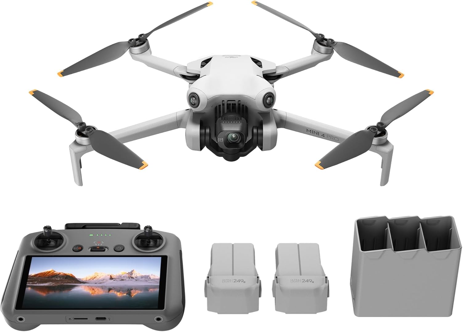 DJI Mini 4 Pro, Mini Drone Pieghevole con Fotocamera in 4K