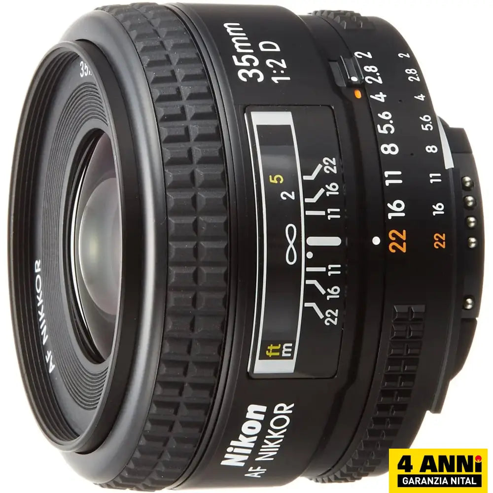 Nikon Obiettivo Af Nikkor 35Mm F/2D - Garanzia Nital 4 Anni Italia