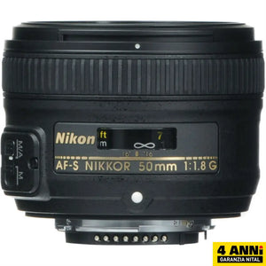 Nikon Obiettivo Af-S 50Mm F/1.8 G