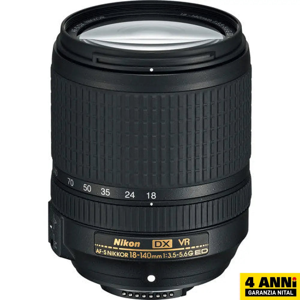 Nikon Obiettivo Af-S Dx 18-140Mm F/3.5-5.6G Ed Vr - Garanzia Nital 4 Anni Italia