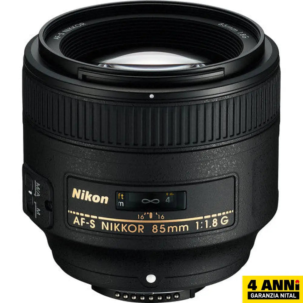 Nikon Obiettivo Af-S Nikkor 85Mm F/1.8G - Garanzia Nital 4 Anni Italia