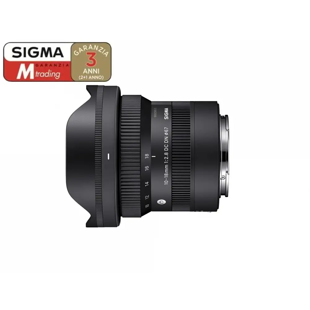 Sigma Obiettivo 10-18Mm F/2.8 (C) Af Dc Dn E-Mount (Se System) Mirrorless