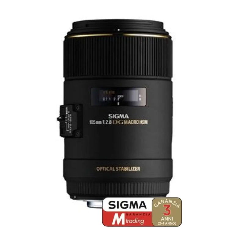 Sigma Obiettivo 105Mm-F/2.8 Macro Ex Dg Os Hsm Af - Nikon F
