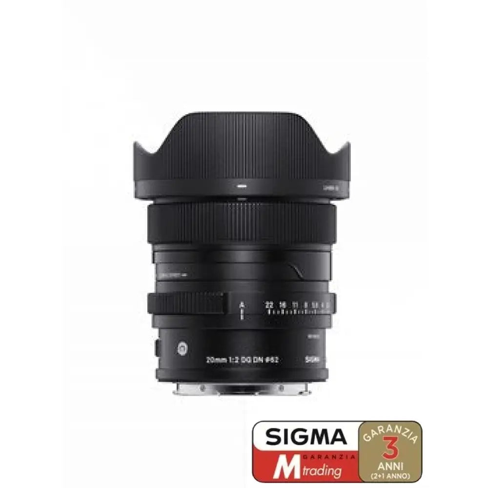 Sigma Obiettivo 20Mmf/2-Af (C) Dg Dn Sony E-Mount