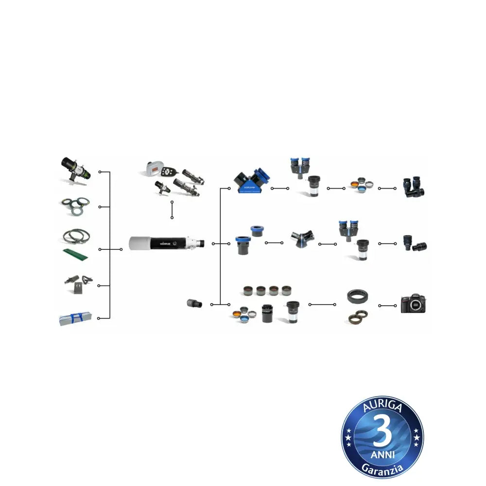 Skywatcher Evostar 120 Eq5 Synscan - Rifrattore