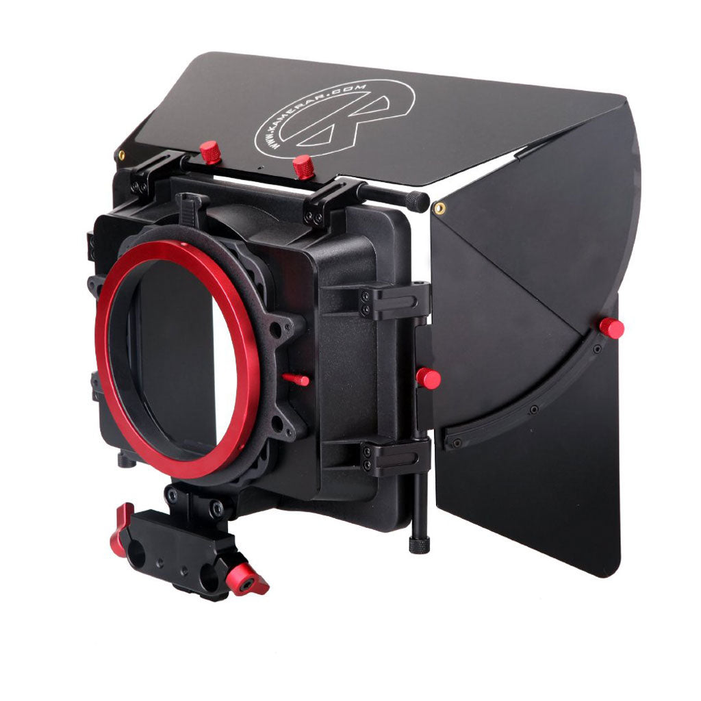 Kamerar MAX1 Mattebox con French Flag per Supporto a Spalla RIG con Rods 15mm