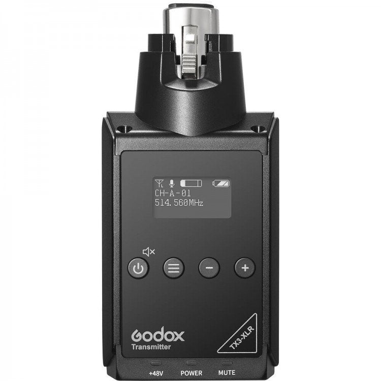 Trasmettitore wireless Godox TX3-XLR per WmicS1